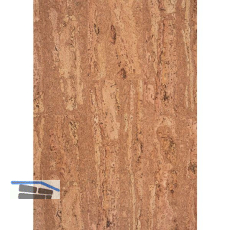 LICO Naturboden Kork HDF Nature Line, Comprido Natur, 10,5 mm
