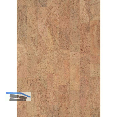 LICO Naturboden Kork HDF Nature Line, Fantasie Natur, 10,5 mm