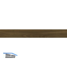 LICO Sockelleiste Vinyl HDF, Walnuss, 18/45