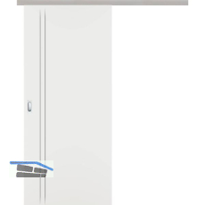 SOLIDO Donau G-TEC Blackline Schiebet�re Set 2S Weiss TBA 820/2070 mm