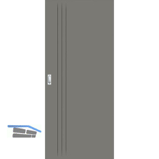 SOLIDO Donau G-TEC Blackline Schiebet�re 3S Staubgrau TBA 820/2070 mm