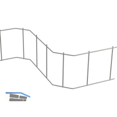 EXTE Abstandhalter Stahl S - Schlange, H�he 110 mm