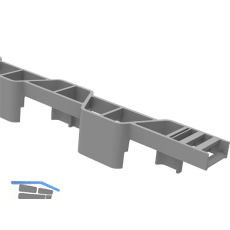 EXTE Drunterleiste PE f�r Baustahlmatten 25 mm, L�nge 2 m