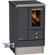 LOHBERGER Festbrennstoffherd LM 50 Edition, Anthrazit-metallic