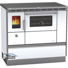 LOHBERGER Festbrennstoffherd Rega 90, Wei�