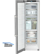 LIEBHERR Stand-Gefrierschrank SFNsdd 526i, Silver