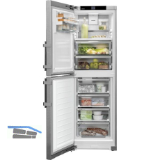 LIEBHERR Stand-K�hlschrank SBNsdd 526i mit Gefrierfach Silver