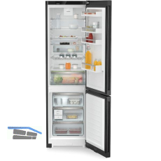 LIEBHERR Stand-K�hl-Gefrierkombination CNbdc 573i Schwarz -