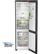 LIEBHERR Stand-K�hl-Gefrierkombination CBNbdc 573i, Schwarz -