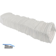 OPTIMAIRO Flexschlauch 222 x 89 Kunststoff wei�