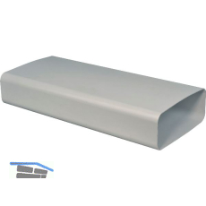 OPTIMAIRO Flachkanal 222 x 89 1000 mm Kunststoff wei�