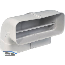 OPTIMAIRO Flachkanalbogen 90� senkrecht 222 x 89 Kunststoff wei�