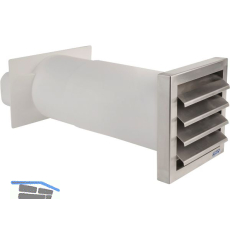 OPTIMAIRO Mauerkasten 222 x 89/NW 150 Kunststoff wei�/Edelstahl