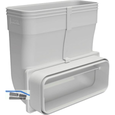 OPTIMAIRO Sockel Umlenkung 222 x 89 Kunststoff wei�