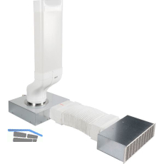 Umluft-Set mit Gitterblende zu Kristall