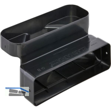 PLASMAMADE 90� Adapter Kunststoff schwarz