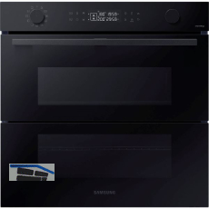 SAMSUNG Backofen Dual Cook Flex NV7B4550VAK Schwarz