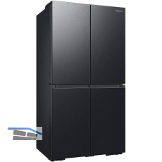 SAMSUNG French Door K�hl-Gefrierkombination 4-t�rig RF7000 Black Steel