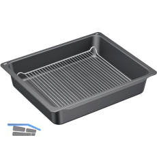 SIEMENS Profipfanne mit Rost HZ633070, anthrazit