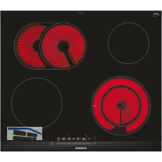 SIEMENS Kochfeld ET675FNP1E Glaskeramik Strahlungsheizung autark