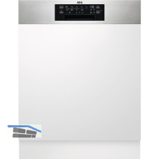 AEG Geschirrsp�ler FEE74716PM teilintegriert, Nische 600 mm -