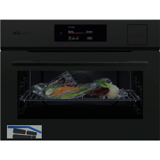 AEG Kompakt-Dampfbackofen CS7900T Schwarz Matt -