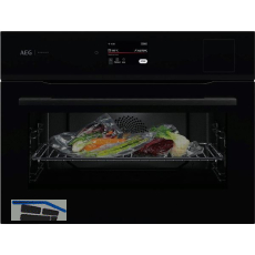AEG Kompakt-Dampfbackofen CS7900B Schwarz -