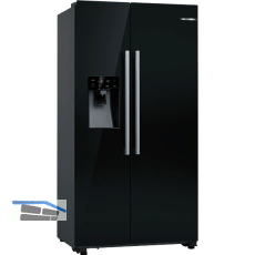 BOSCH Side by Side KAD93ABEP, Schwarz, H�he 1787 mm