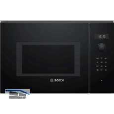 BOSCH Einbau-Mikrowelle mit Grill BEL554MB0, Schwarz