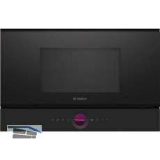 BOSCH Einbau-Mikrowelle BFL7221B1 Schwarz, T�ranschlag links