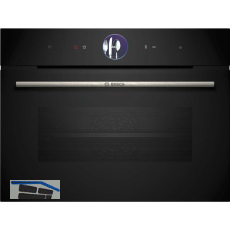 BOSCH Kompakt-Dampfbackofen CSG7361B1 Schwarz