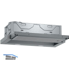 NEFF Flachschirmhaube D46ED22X1 ohne Griffleiste 600 mm