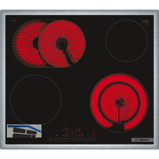 BOSCH Kochfeld PKN645FP2E Glaskeramik Strahlungsheizung autark