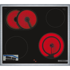 BOSCH Kochfeld NKN645GA2E Glaskeramik Strahlungsheizung zu Herd