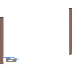 NEFF Flex Design Kit Z9038BY0, 380 mm, Bronze