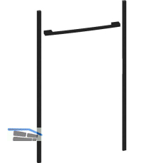 NEFF Flex Design Kit Seamless Combination Z9098DY0, 980 mm, Schwarz