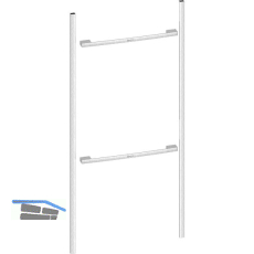 NEFF Flex Design Kit Seamless Combination Z912BMY0, 1200 mm, Silber