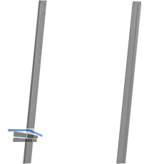 NEFF Flex Design Kit f�r Wandhaube Z91BIE7MY0, Silber