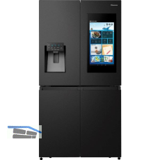 HISENSE French Door K�hl-Gefrierkombination RQ760N4IFE Schwarz