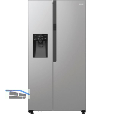 GORENJE Side by Side K�hl-Gefrierkombination NRR9185ESXL Edelstahl