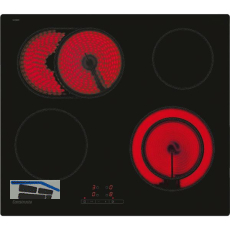 CONSTRUCTA Kochfeld CA333235 Glaskeramik Strahlungsheizung autark-