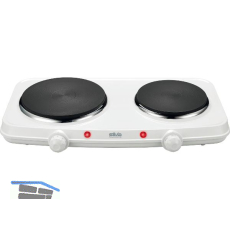 SILVA Doppel-Kochplatte DK 2018 freistehend, wei�