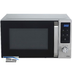 SILVA Stand-Mikrowelle MW-G 20.8 mit Grill Edelstahl