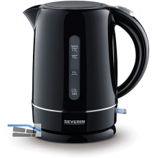 SEVERIN Wasserkocher WK 4322 Schwarz