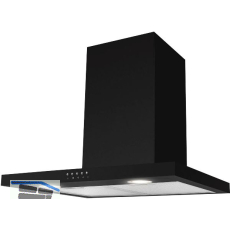 SOLIDO Wand-Dunstabzugshaube KH 17803 S Schwarz-matt