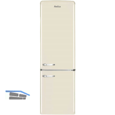 AMICA Retro Stand-K�hl-Gefrierkombination KGCR 387 100 B Creme
