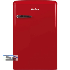 AMICA Retro Stand-K�hlschrank KS 15610 R mit Gefrierfach Rot