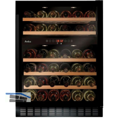AMICA Unterbau-Weink�hlschrank WK 341 110-2 S Schwarz, 820 mm