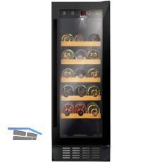 AMICA Unterbau-Weink�hlschrank WK 341 115 S Schwarz, 820 mm