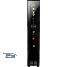 AMICA Unterbau-Weink�hlschrank WK 341 100-2 S Schwarz, 820 mm